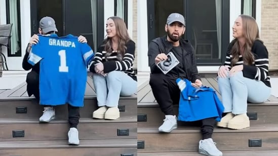 Eminem reveals his daughter Hailie Jade is pregnant with her first child in emotional new music video(YouTube)