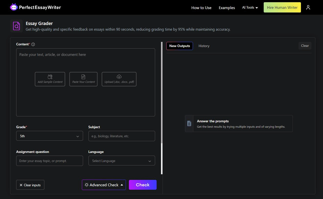 PerfectEssayWriter.ai Essay Grader: AI Feedback for Better Writing 8 PerfectEssayWriter.ai Essay Grader: AI Feedback for Better Writing