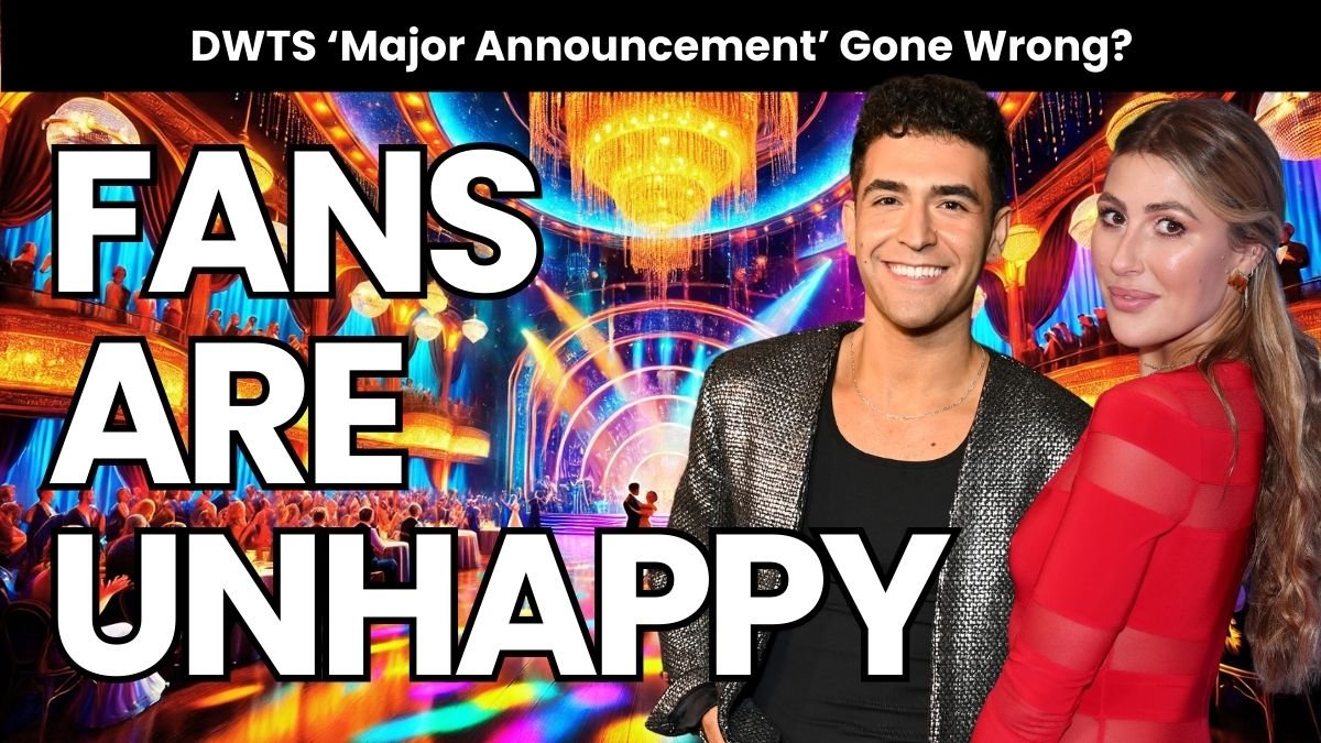 DWTS Fans Upset by Pros' 'Major Announcement'