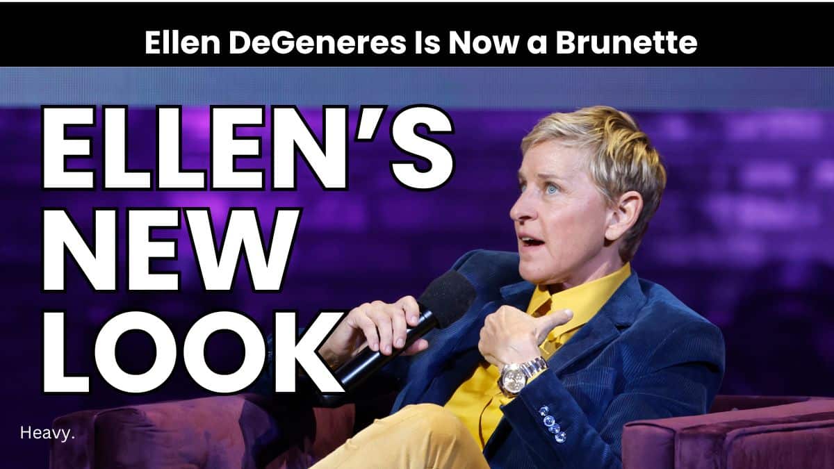 Ellen DeGeneres Debuts 'Shocking' New Look With Brown Hair 8 Ellen DeGeneres Debuts 'Shocking' New Look With Brown Hair