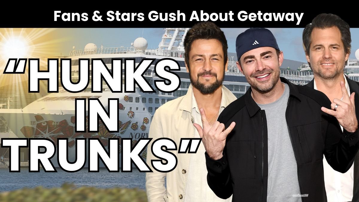 Fans Fawn Over Shirtless Hallmark Hunks During First-Ever Christmas Cruise