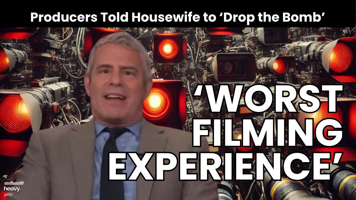 'Housewives' Star Says Producers Made Her 'Drop the Bomb' About Castmate on Camera
