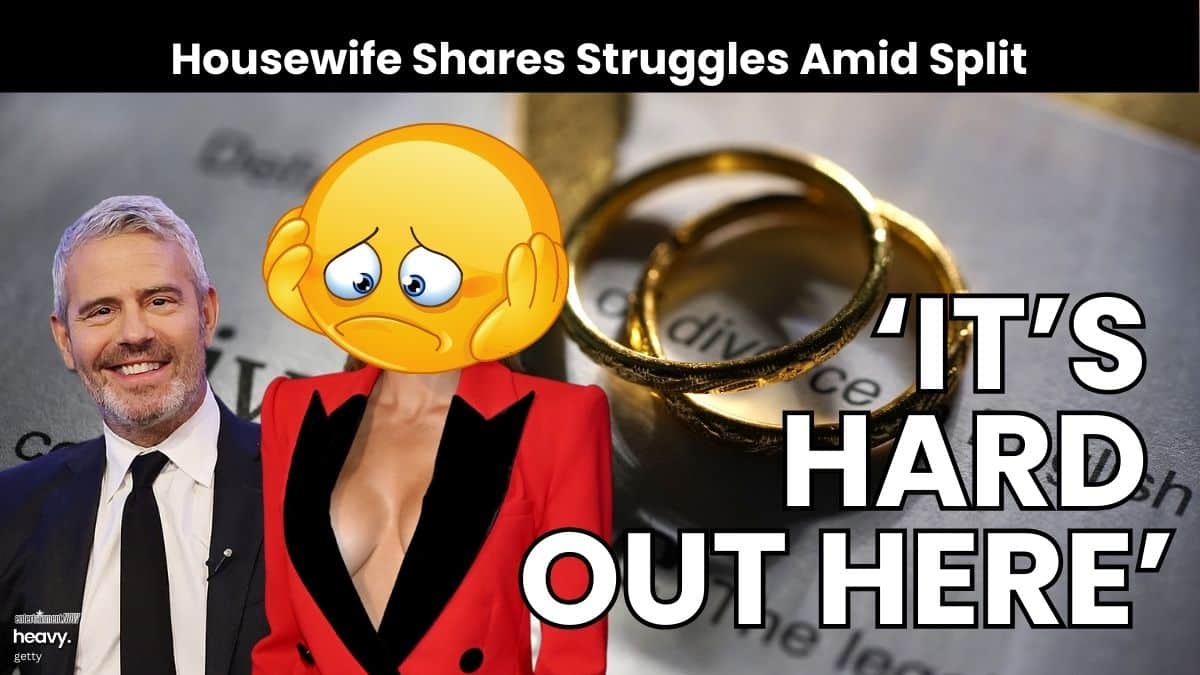 'Real Housewives' Star Describes 'Depression' During Years-Long Divorce Process 3 'Real Housewives' Star Describes 'Depression' During Years-Long Divorce Process