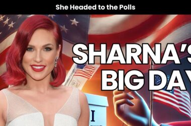 Sharna Burgess ‘Emotional’ As She Votes for the 1st Time 16 Sharna Burgess ‘Emotional’ As She Votes for the 1st Time