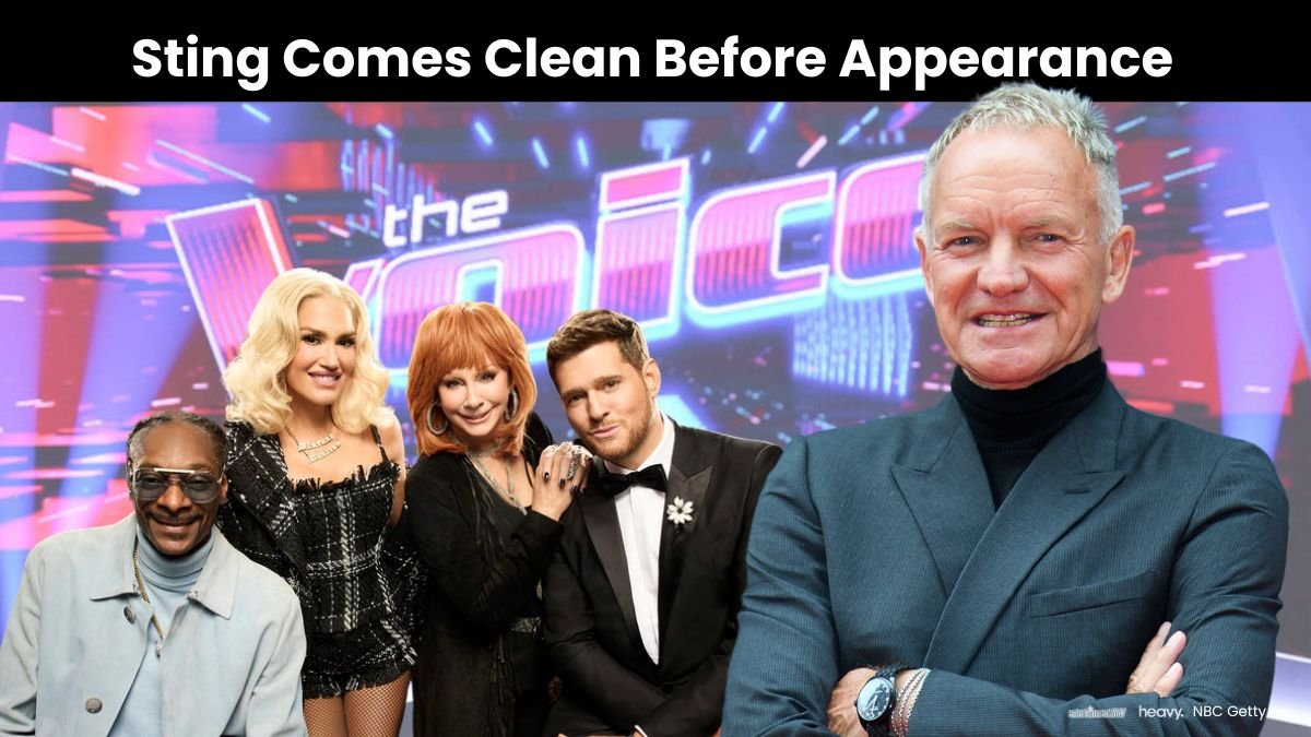 Sting Makes Stunning Confession About 'The Voice' Before Joining Show: Report