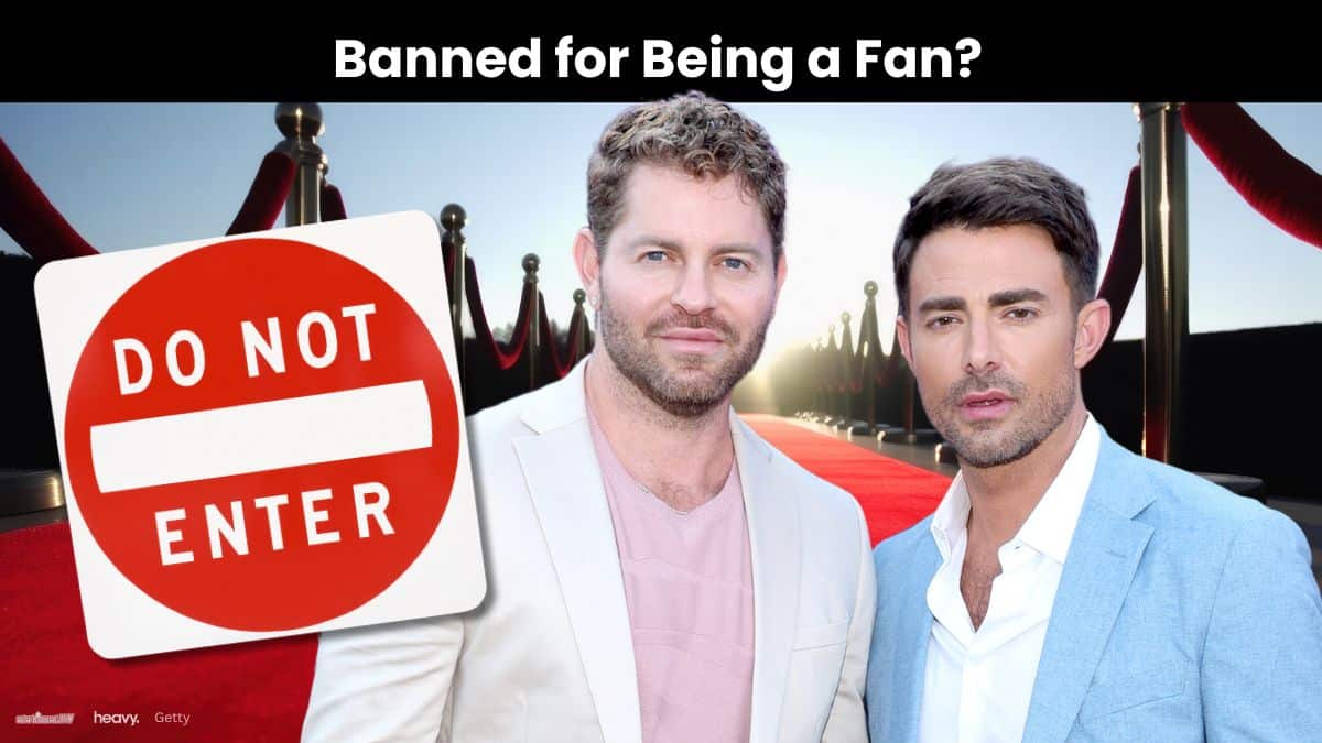 Why Jonathan Bennett's Husband Was 'Denied Entry' at His L.A. Premiere 8 Why Jonathan Bennett's Husband Was 'Denied Entry' at His L.A. Premiere