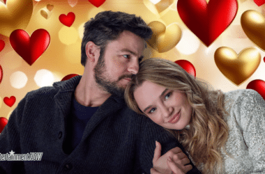 Hallmark Stars Want a 'Holiday Touchdown' Sequel 11 Tyler Hynes Hunter King Touchtown