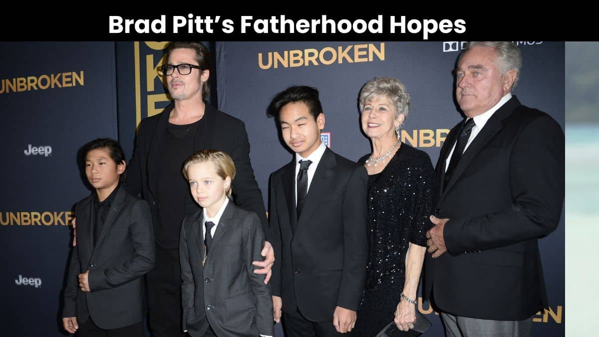 brad pitt kids