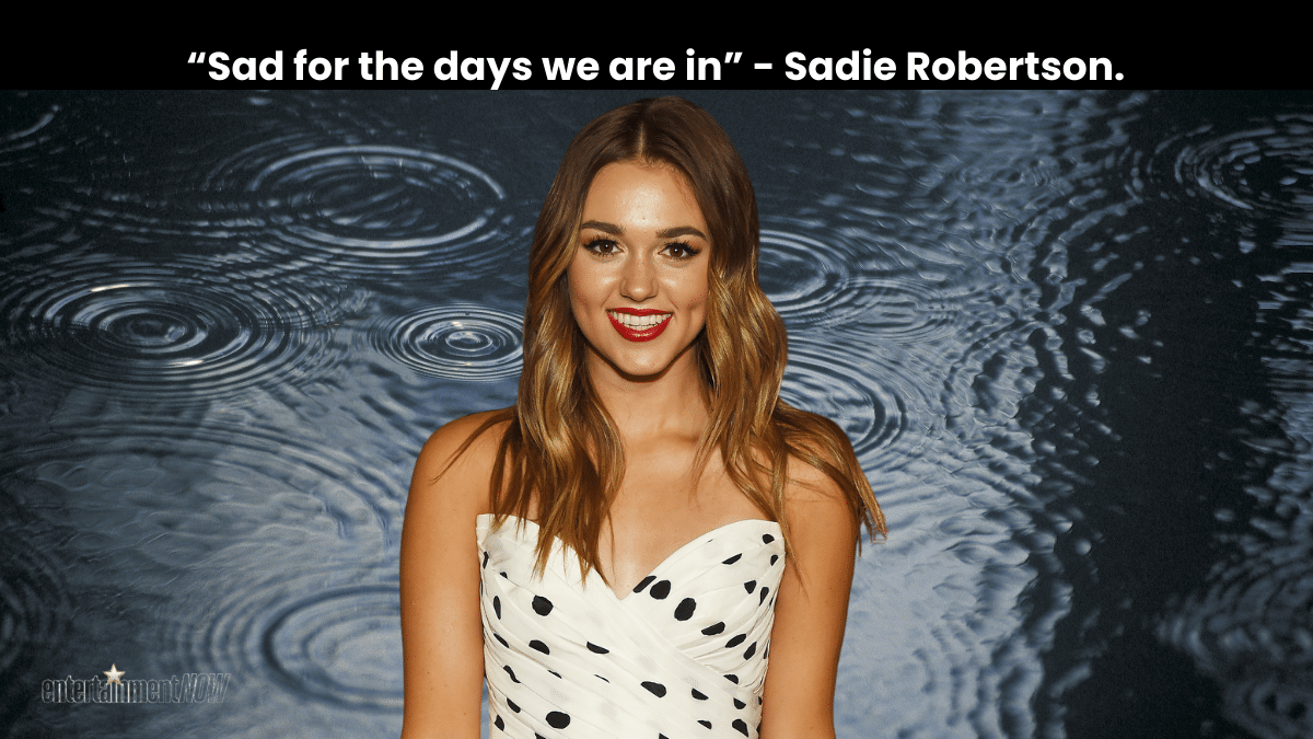 Sadie Robertson.