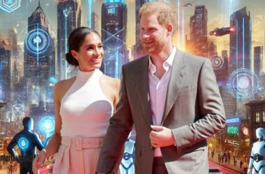 Prince Harry & Meghan Markle's 2 Kids Appear in AI Holiday Card & Photo Goes Viral: Report 11 Meghan Markle and Prince Harry.