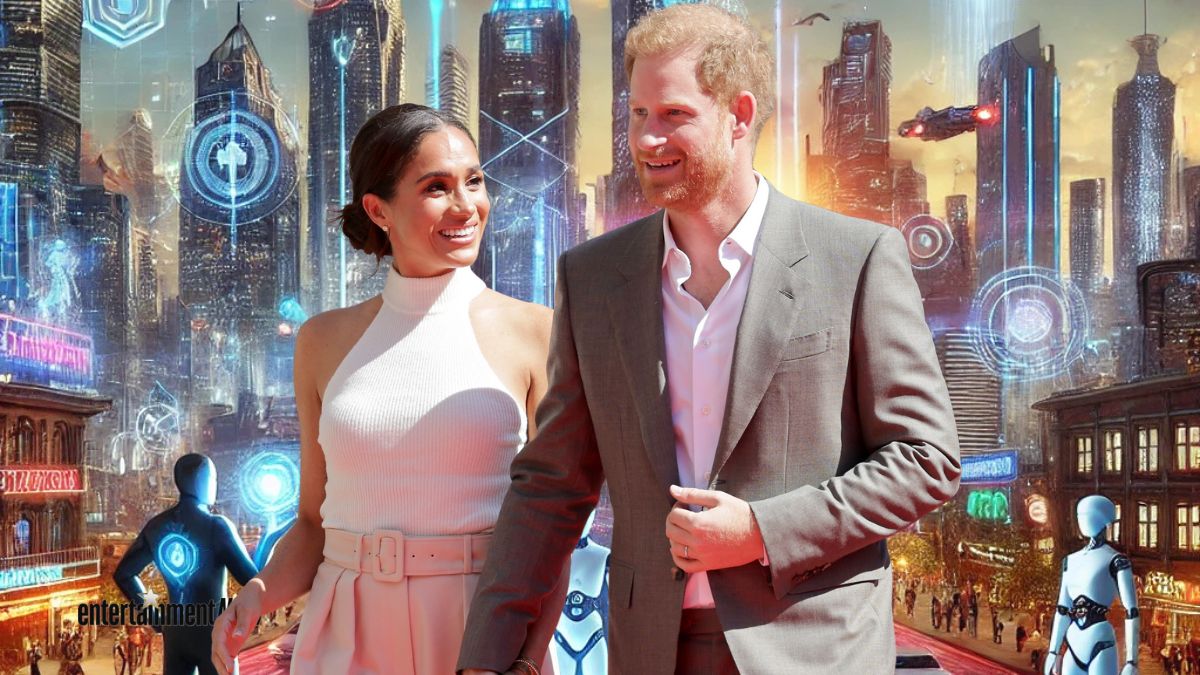 Prince Harry & Meghan Markle's 2 Kids Appear in AI Holiday Card & Photo Goes Viral: Report 4 Meghan Markle and Prince Harry.