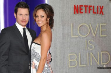 'Love Is Blind' Star Ashley Adionser Looking for 'Peace' as She Announces Divorce From Tyler Francis 19 Nick and Vanessa Lachey, hosts of "Love Is Blind."