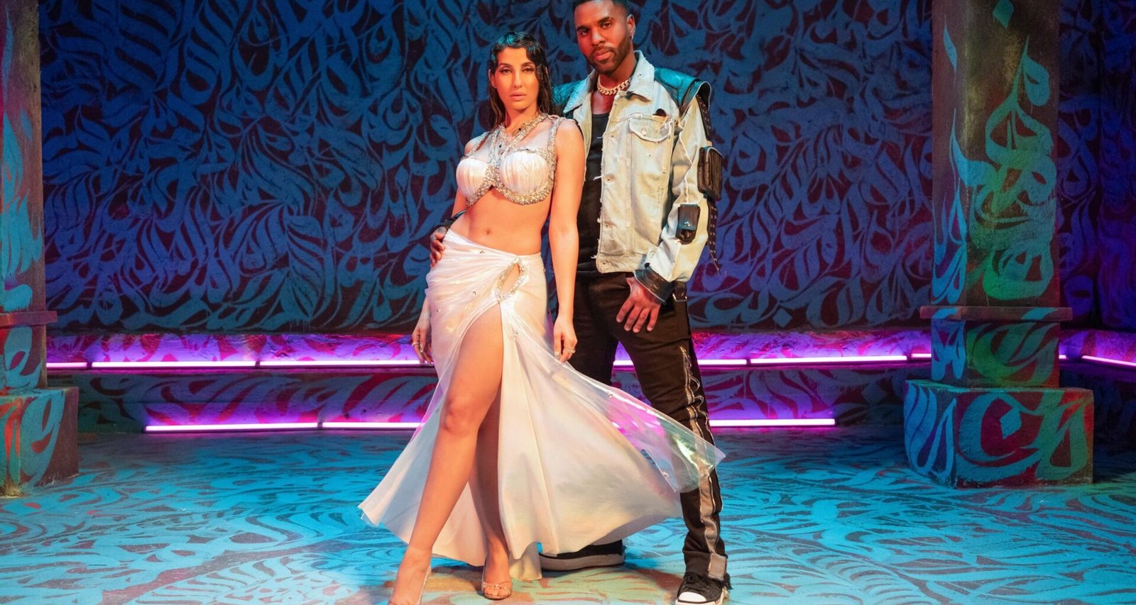 Nora Fatehi and Jason Derulo Turn Up The Heat in ‘Snake’ Video