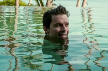 Patrick Schwarzenegger as Saxon Ratliff on White Lotus season 3