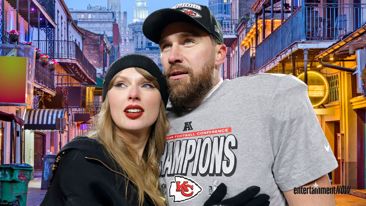 Taylor Swift Gave Travis Kelce a Playful Warning Before the Super Bowl 8 Taylor Swift and Travis Kelce.