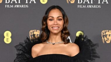 Zoe Saldaña Can't Contain Her Excitement at Winning Her First BAFTA