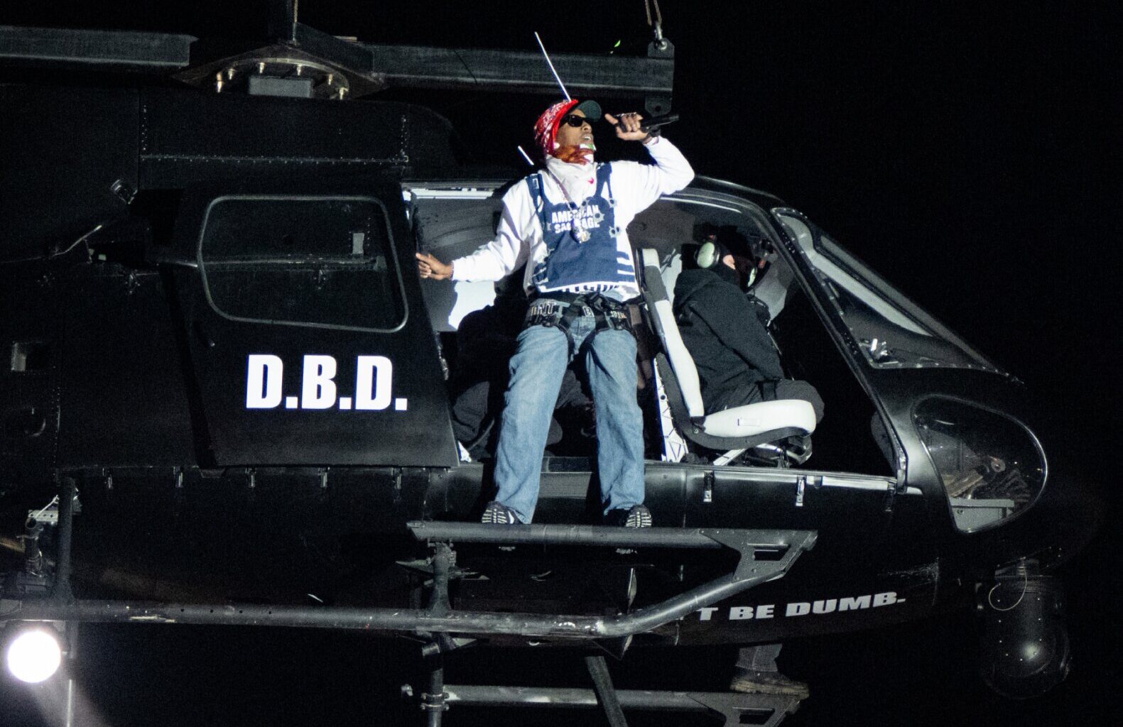 A$AP Rocky Debuts New Song While Performing From a Helicopter 8 A$AP Rocky Debuts New Song While Performing From a Helicopter