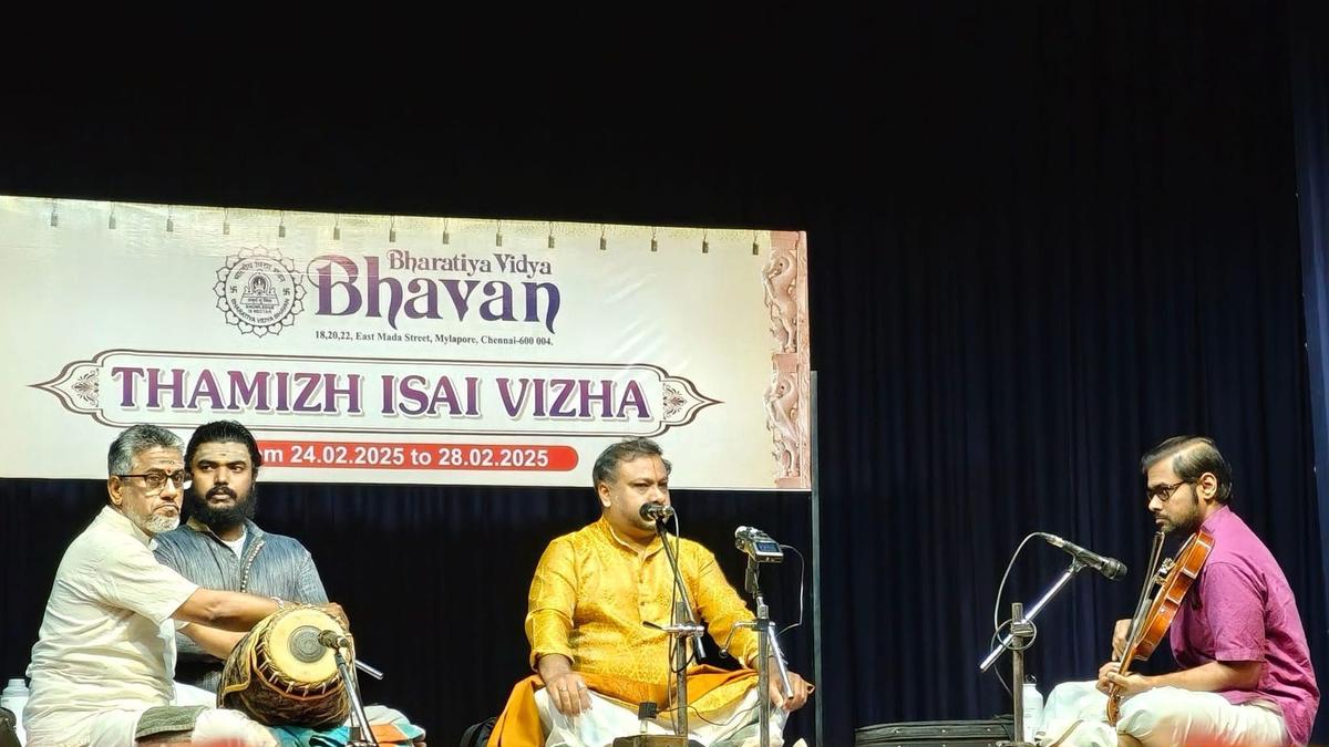 Akshay Padmanabhan’s ‘Thaaye Dayapari’ focussed on the divine feminine 8 Akshay Padmanabhan’s ‘Thaaye Dayapari’ focussed on the divine feminine