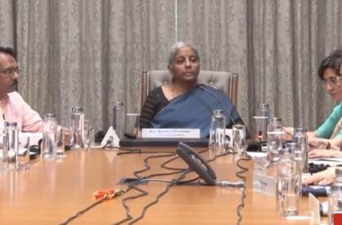 Nirmala Sitharaman launches PM Internship Scheme app | Today News 17 Union Finance Minister Nirmala Sitharaman during the launch of PM Internship Scheme App in New Delhi. Photo: X