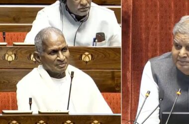 Rajya Sabha felicitates Ilaiyaraaja for composing English classical symphony ‘Valiant’ 10 Rajya Sabha felicitates Ilaiyaraaja for composing English classical symphony ‘Valiant’