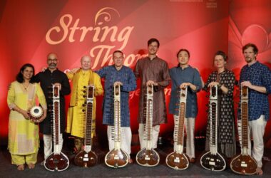 String Theory, a Berlin-based sitar band featuring international musicians, makes its debut in Thiruvananthapuram 14 String Theory, a Berlin-based sitar band featuring international musicians, makes its debut in Thiruvananthapuram