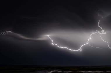 UK hit by 400 lightning strikes—Roads flooded, travel in turmoil | Today News 19 Severe storms brought heavy rain, hail, and flooding to parts of UK. Over 400 lightning strikes were recorded, and roads faced closures due to water accumulation. (Image for representational purpose . Pixabay)