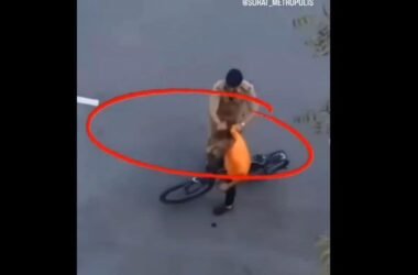 Viral Video | Surat cop slaps, pulls hair of 17-year-old boy for cycling during PM Modi’s convoy rehearsal | Today News