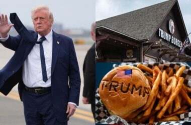 ’Trump burger’: Texas joint brings crowd on 100 days of Donald Trump administration, offers ‘stale Biden burger’ too | Today News 14 ’Trump burger’: Texas joint brings crowd on 100 days of Donald Trump administration, offers ‘stale Biden burger’ too | Today News