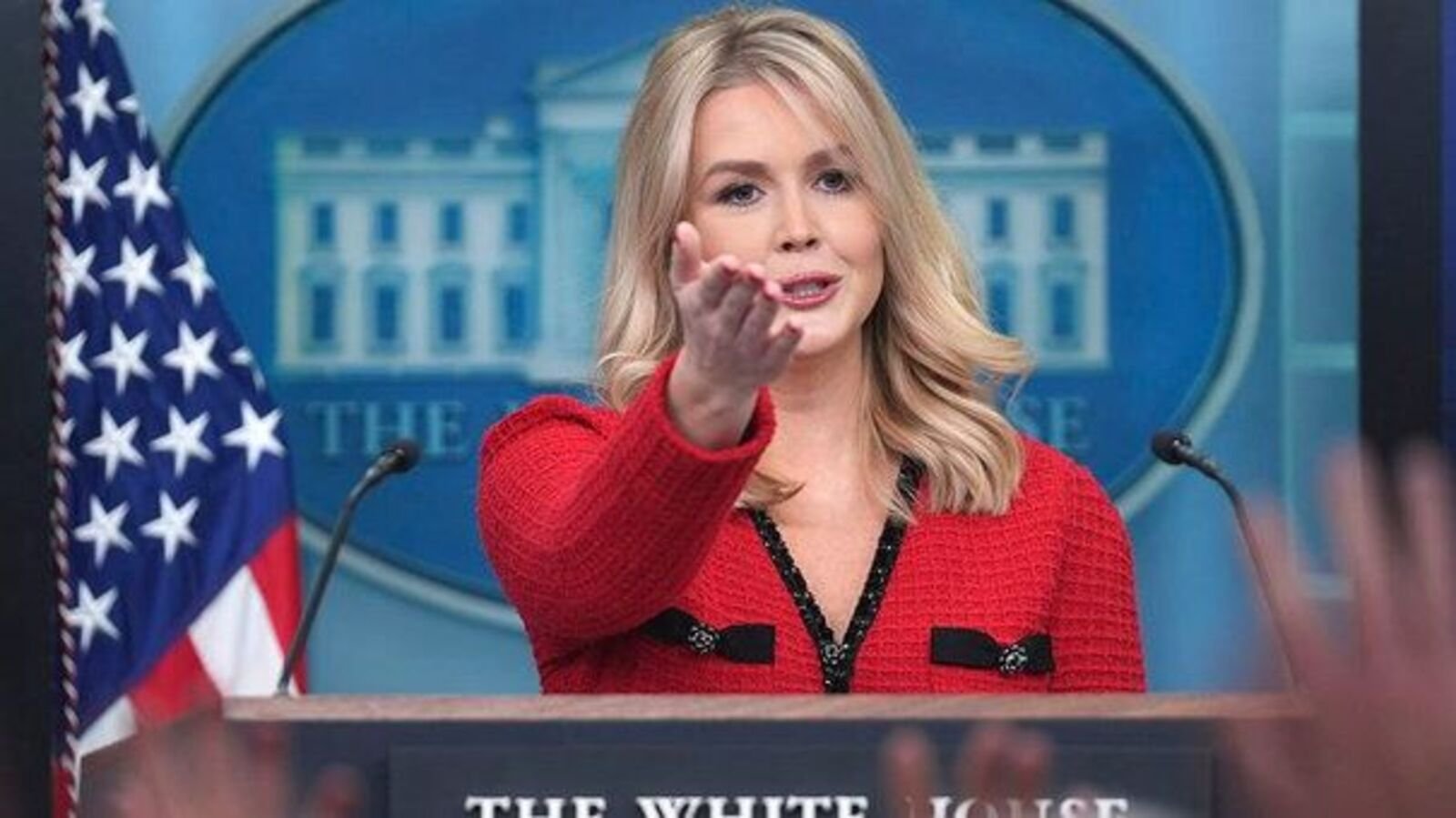 ‘Buying China is life’: Diplomat points out Chinese lace on White House spokesperson Karoline Leavitt’s outfit | Today News