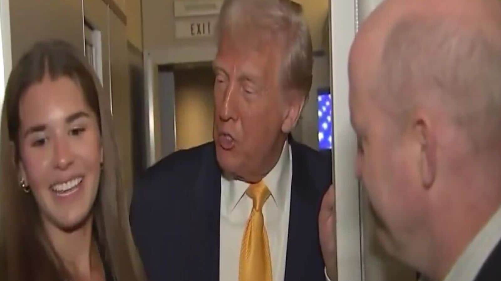 ‘This is the fake news’ — Donald Trump brings granddaughter Kai to viral 2 AM Air Force One presser | Watch | Today News 8 ‘This is the fake news’ — Donald Trump brings granddaughter Kai to viral 2 AM Air Force One presser | Watch | Today News
