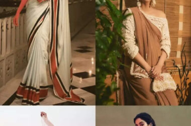 Actresses who love to wear sarees with a twist 12 Actresses who love to wear sarees with a twist