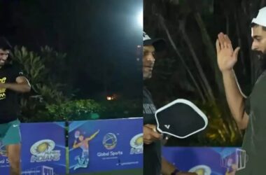 Vijay Deverakonda vows to don MI jersey if Tilak Varma could defeat him in pickleball; netizens say ‘Unexpected collab’ | Today News 9 menu