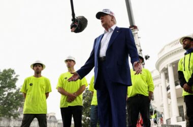 Trump jokes about immigration status of flagpole workers at White House: ‘Any illegal immigrants?’ | Today News 17 menu