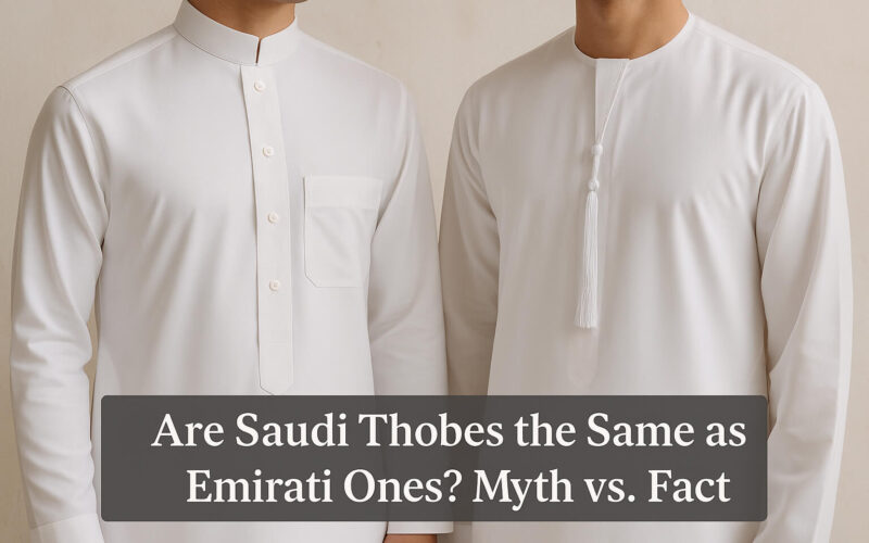 Are Saudi Thobes the Same as Emirati Ones? Myth vs. Fact 14 Are Saudi Thobes the Same as Emirati Ones Myth vs. Fact