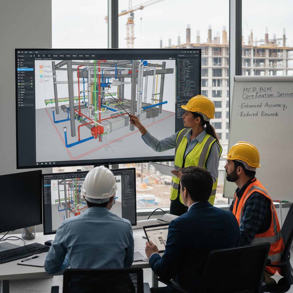 Enhance Construction Accuracy with Expert MEP BIM Coordination Services 8 Enhance Construction Accuracy with Expert MEP BIM Coordination Services