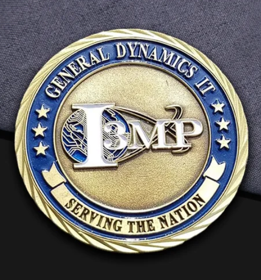Honoring Innovation and Excellence: The General Dynamics IT BMP Commemorative Coin 1 general dynamics it bmp commemorative coin
