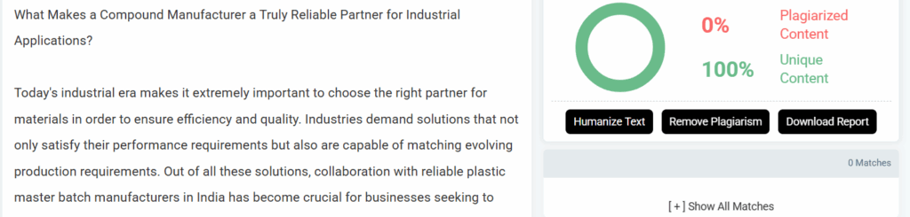 What Makes a Compound Manufacturer a Truly Reliable Partner for Industrial Applications? 8 What Makes a Compound Manufacturer a Truly Reliable Partner for Industrial Applications?