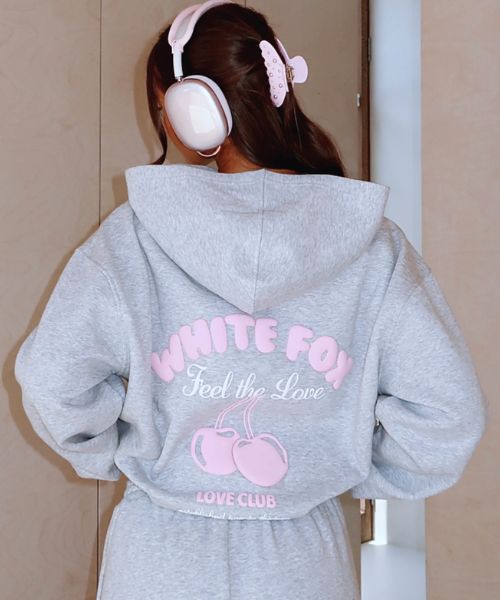 How to Rock White Fox Hoodies All Year 1 White Fox Hoodie Grey And Pink