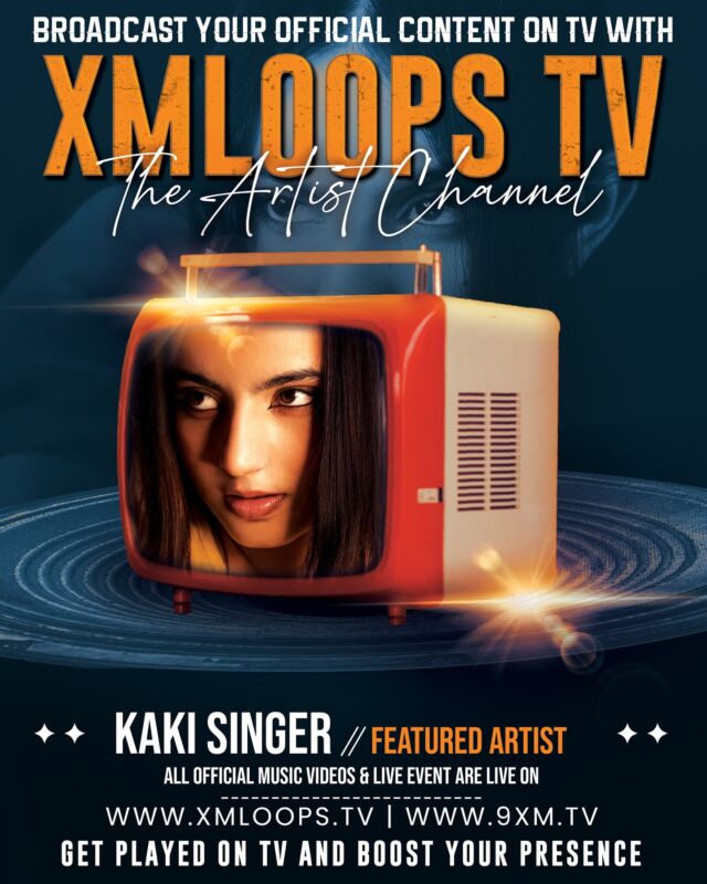 Shine bright on TV! Share your Official Content on XMLOOPS TV. Reach more audience and show your work to the world. 🎵🎸
Watch our featured artist, Kaki’s music videos & live events at www.xmloops.tv | www.9xm.tv

Get played on TV and Boost Your Presence.

#xmloops #kakisinger #artist #musician #singer #sogwriter #indianartist
