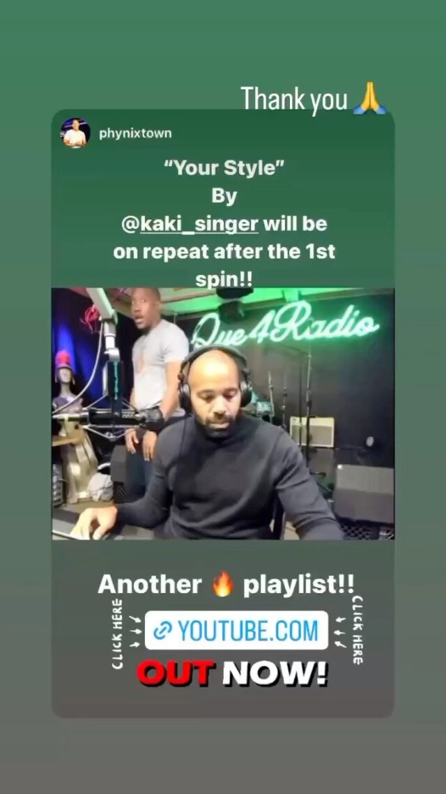 New song by @kaki_singer playing at @phynixtown @que4radio 

#radio #que4radio #newsong #musicvideo #music #musician #artist #art #musicproducer